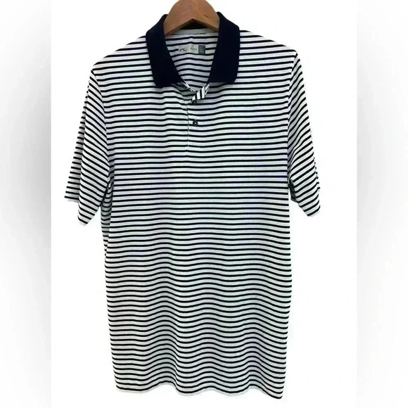 KJUS Luis Comfort Stripe Golf Polo - Picture 1 of 6